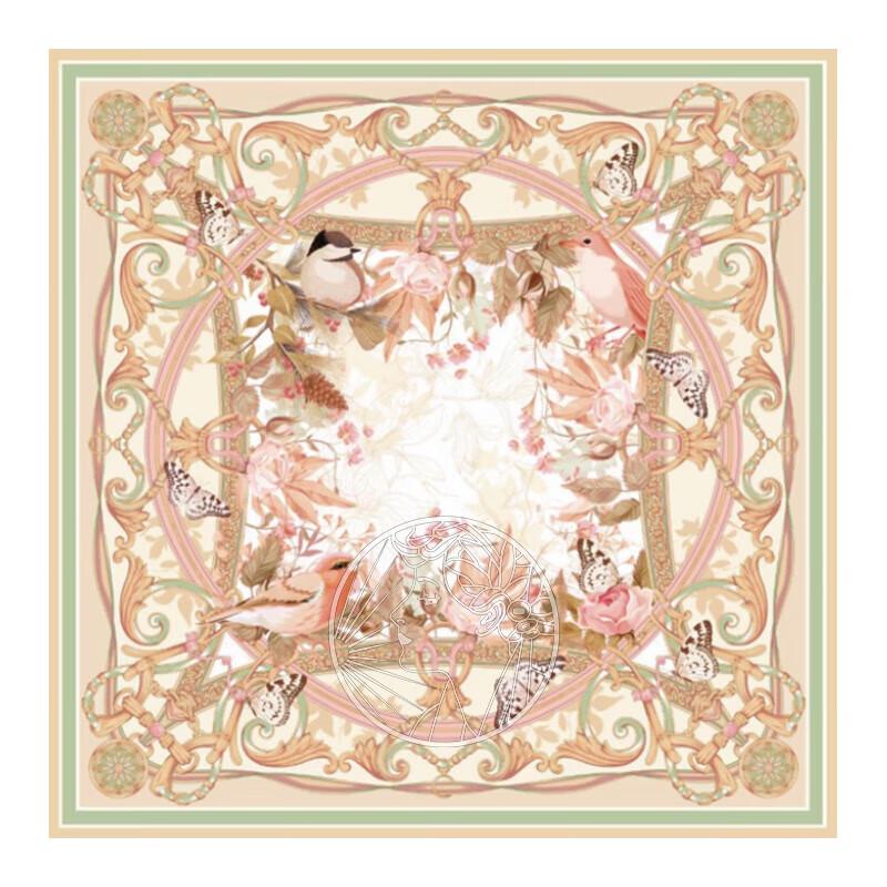 Aurora 90x90cm 100% Mulberry Silk Scarf