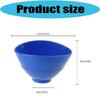 Versatile Silicone Blending Bowl For Artisans Working With Plaster Polish And Similar Dry Construction Materials