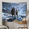 God of War Tapestry Floor Mat NonSlip Laundry Room Mat Laundry Decor Balcony Child Living Room Household Carpets