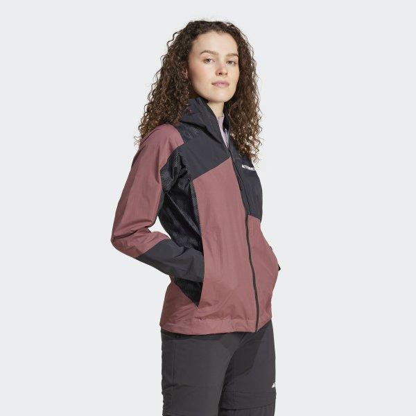 AdidaS Women S Outdoor Terex Ix1576 Xperier Hybrid Rainready Waterproof Jacket