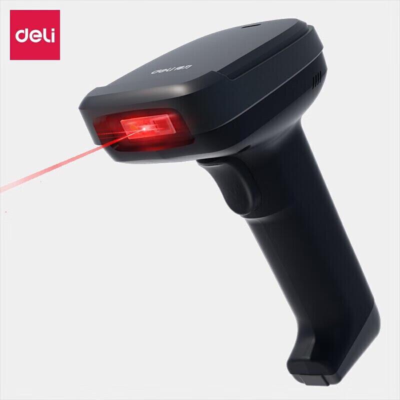 Deli 14952W Wireless 1D/2D Barcode Scanner