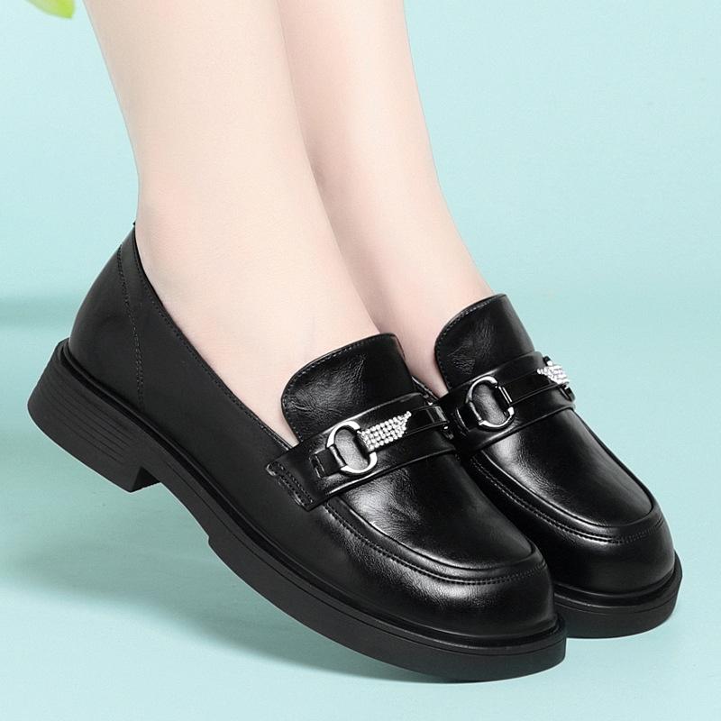 Spring Autumn Lightweight Soft-Soled Lazy Loafers For Middle-Aged And Elderly People Fashionable Casual Versatile Comfortable