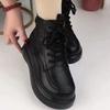 Non-slip Large Cotton Snow Boots Cotton Shoes Winter New Velvet Short Boots Cotton Boots Thick-soled Martin Boots