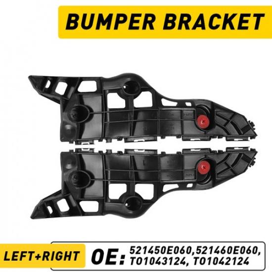 Bumper Brackets Retainer Driver Front Passenger For Side Highlander 2014- EA