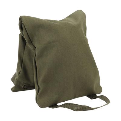 Military Green Yoga Sand Bag with Handle Portable Fillable Yoga Canvas Sandbags for Yoga Weights