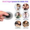 Brinquedos Spinner Fidget Arco-Íris Metal UFO Pequenos Spinners de Dedo Portáteis Presente para Crianças Adultos Pião Foco Mesa Ponta do Dedo