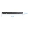 50CM Universal Anchor Track Tie Down Rail Aluminium Semicircular Tracking Bike Motorcycle Trailer Move the Bike