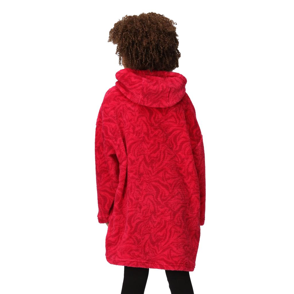 Regatta Childrens/Kids Cozy Zebra Print Poncho