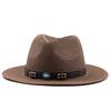 Men and Women Western Cowboy Straw Hat Top Hat Outdoor Seaside Beach Hat Sun Protection Hat