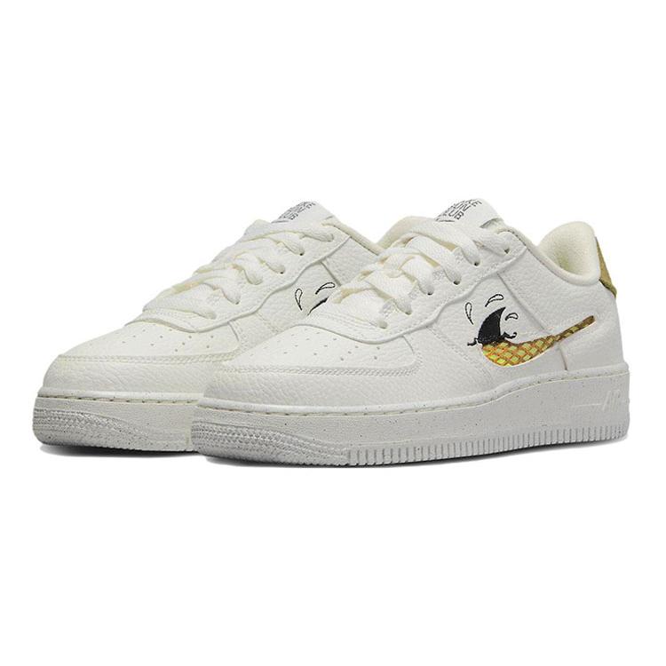 New Nike Air Force 1 Low '07 LV8 Next Nature Sun Club Wheat Grass GS DQ7690-100