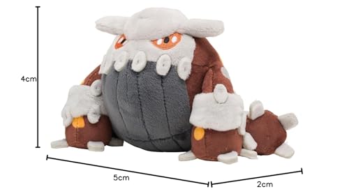 Pokémon Center Original Plush Toy Pokémon Fit Heatran 11.5 X 18 X 14 (H X W X D: Cm)