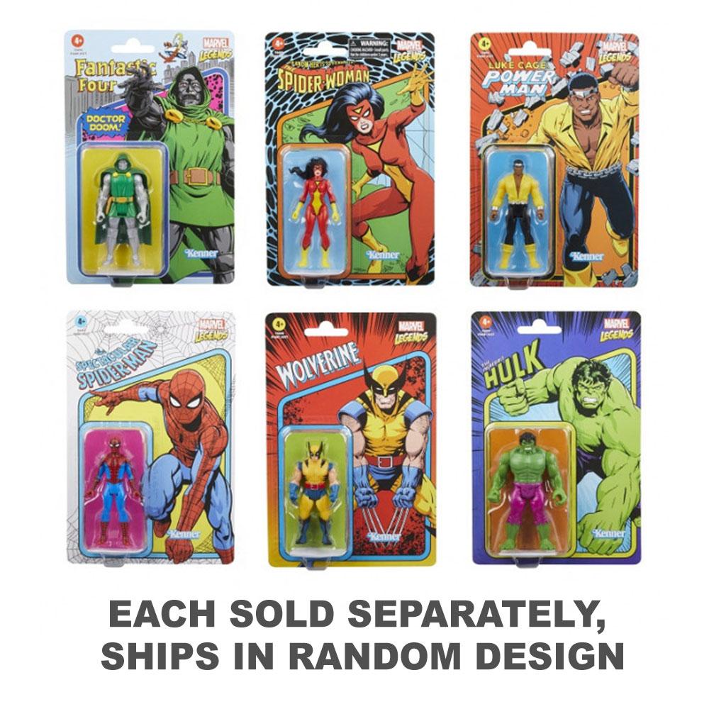 

Marvel Legends ретро фигурка 4 дюйма (1шт случайный)