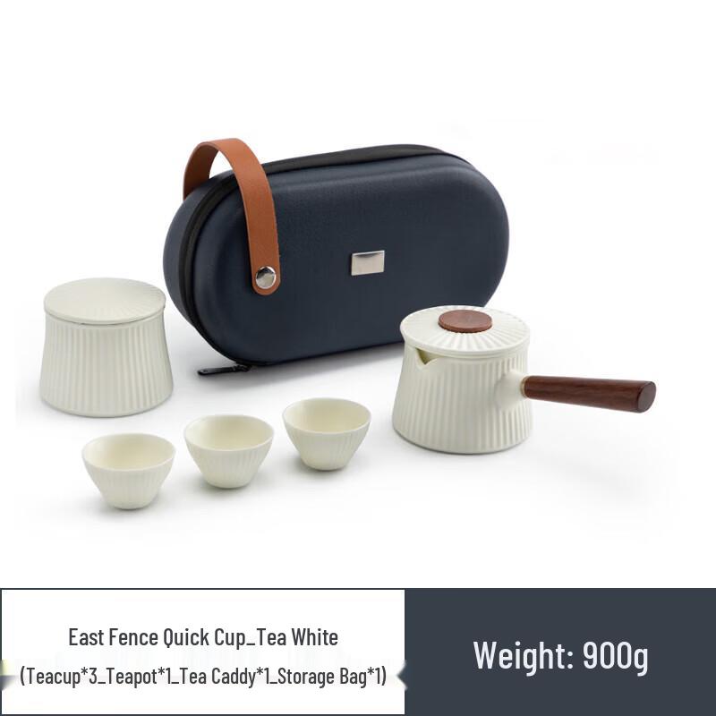 Nanshan Ceramic Portable Kung Fu Tea Set