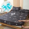 Waterproof Thicken Matter Cover Fitted Sheets Mattress Pad Protector Adjustable Bed Cover Anti-bacterial Bedspread 150/160x200cm