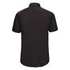 Russell Collection Mens Stretch Fitted Short-Sleeved Shirt
