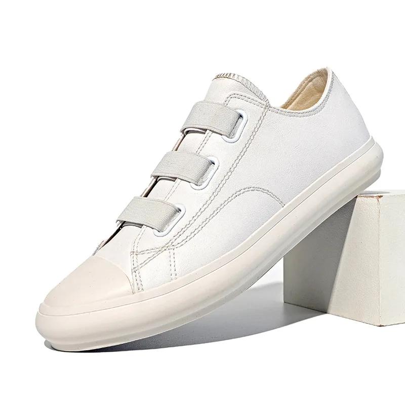 Scarpe da Uomo in Pelle Stivali da Uomo Scarpe Coreane Mocassini Resistenti all'Usura Designer Tempo Libero Vulcanizzate Sneaker Casual 22395