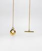 Kudos Signature Toggle Bar Mini Necklace