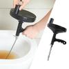Plumbing Clog Remover Dredger Drain Augers Hook Steel Dredging Sink Cable Kitchen Sewers , Black 5M