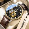 Top Brand Automatic Mechanical Watch Belt Tourbillon Men's Fashion Watch