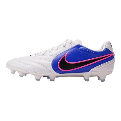 Tiempo Ligera Pro FG Low Weiß Racer Blau Rosa Unisex Fußballschuhe Rosa-Blast Schwarz HQ3158-146