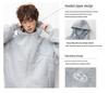 Men's Heavyweight Retro Color Block Embroidered Cardigan Hoodie Jacket