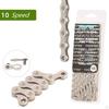 Carbon Steel 9 Single Bike Chain High Strength Road Mountain Folding Half Hollow Chains Replacement