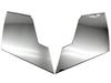 BRIGHTZ Finish Stainless Steel Plated Rear Hatch Side Panels for the Roomy Custom Compatible with the and 910 Roomy Ultra-Mirror (2-Piece Set)
