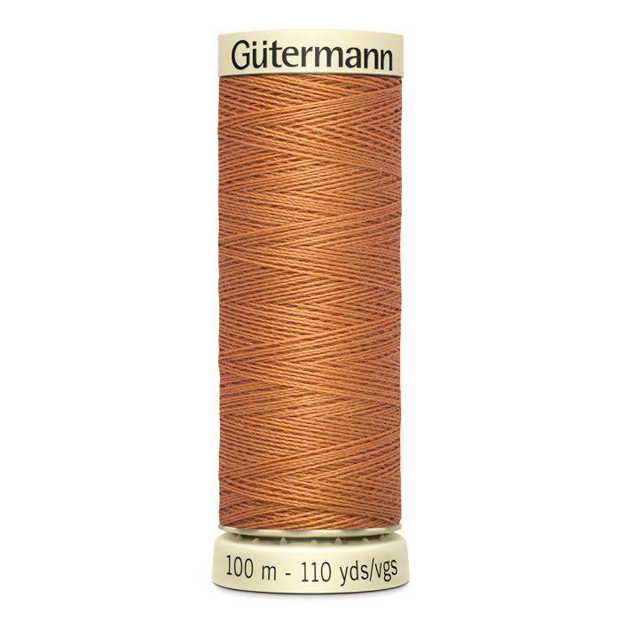 Sewing Thread 100% Polyester Gutermann 1 Spool - Att 612 - Burnt Sienna