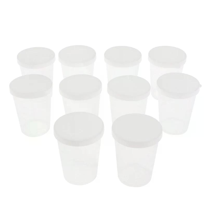 10Pcs Automotive Special Paint Scale Cup (385ML/750ML/1400ML/2300ML) Paint Cup Measuring Cup Paint Tank
