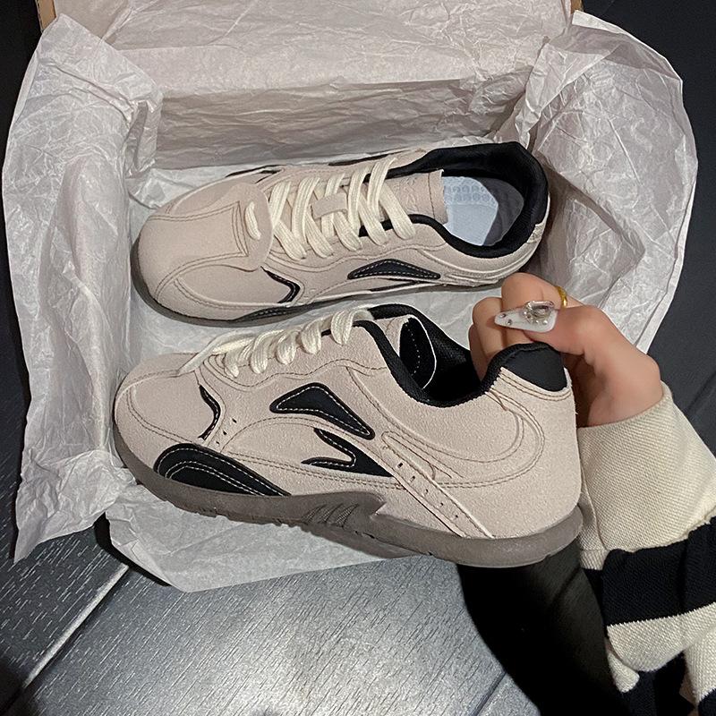 

ins Korean version of the new dad shoes girl 2025 autumn student sports running shoes casual retro moral training shoes F13 40