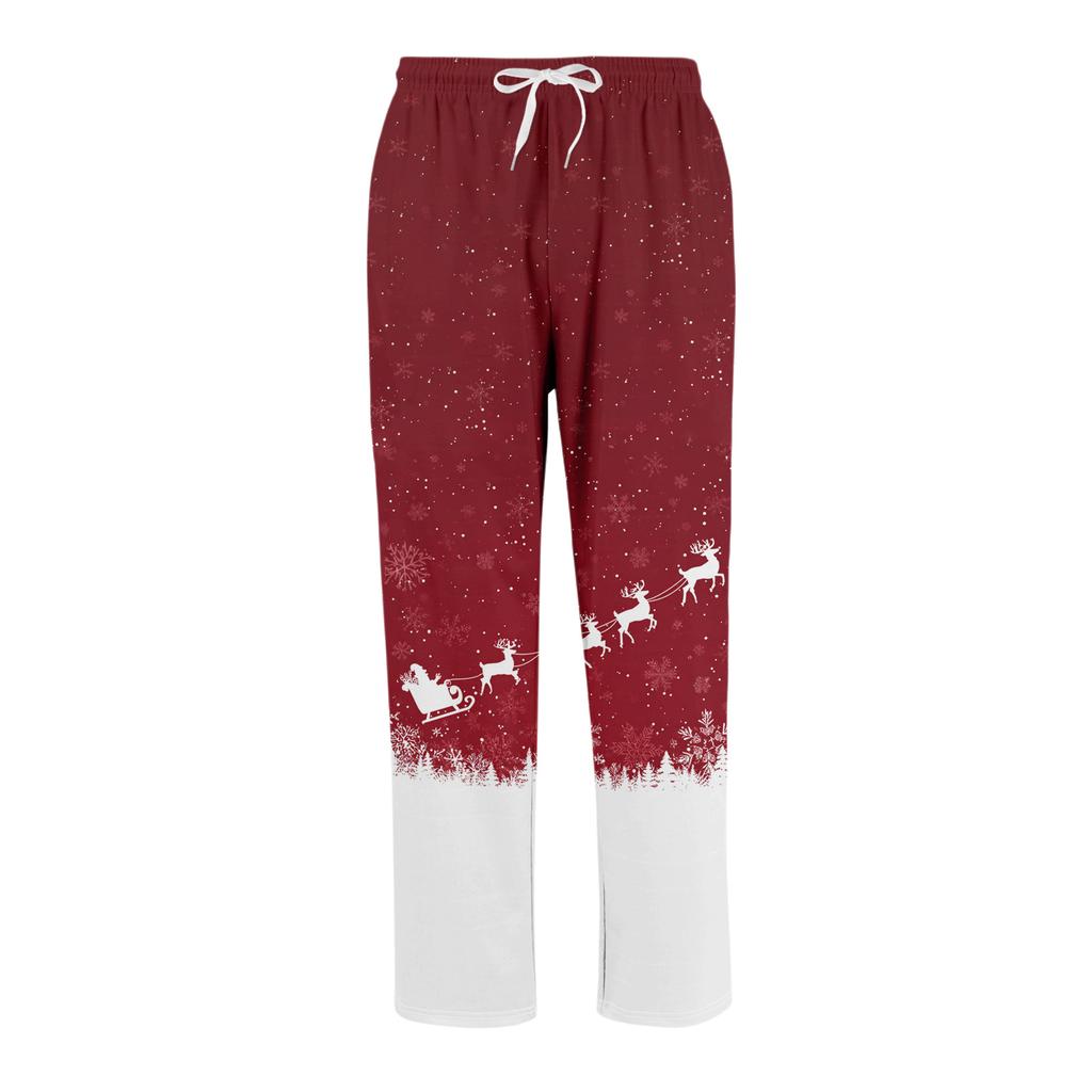 Men's Relaxed-Fit Casual Sweatpants With Stretch Waistband And Drawstring Yoga Pants