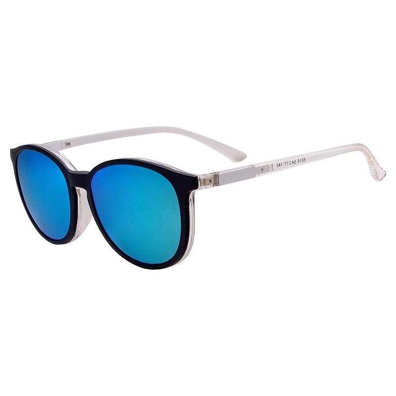 

TR90 Flexible Plastic Vintage Round Sunglasses Frame Women Magnetic Polarized Prescription Lenses With Clip On