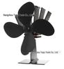 Eco-Friendly Wood-Burning Stove Fan: Low Noise & Fuel Efficient