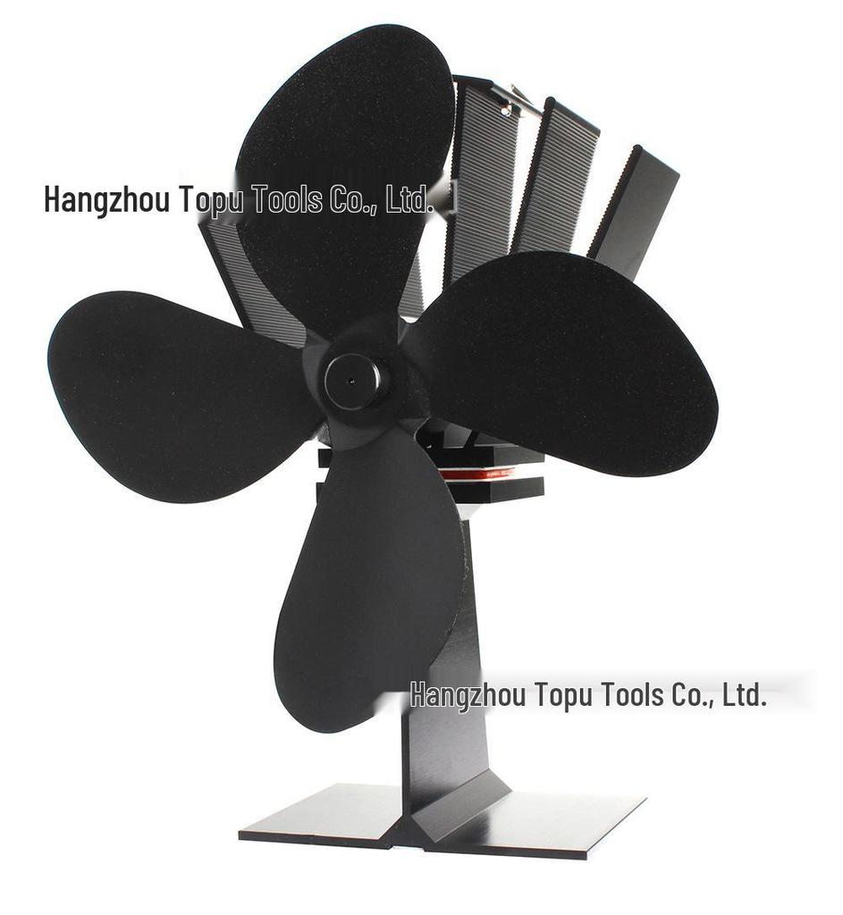 Eco-Friendly Wood-Burning Stove Fan: Low Noise & Fuel Efficient