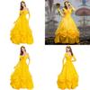 Enchanting Belle Princess Costume Dress For Women Perfect For Halloween Parties And Stage Performances