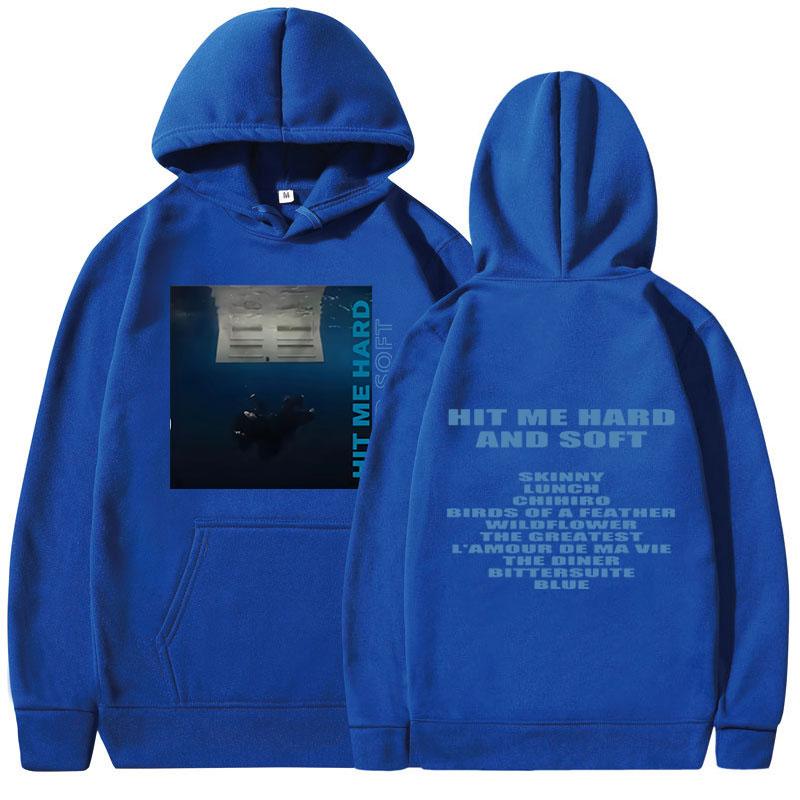 Hit Me Hard and Soft Tour Mikiny Pánské Dámské Oversized Mikiny s kapucí Pulovry s dlouhým rukávem Fanoušci Dárek
