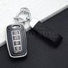 4 Button Tpu Key Case Cover For Hyundai Tucson Azera Ix35 Sonata For Kia Sportage R Borreed Sorento K5 K7 Key Holder Key Chains
