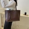 Fashionable Summer Street Style Commuter Tote Bag For Women Pu Leather