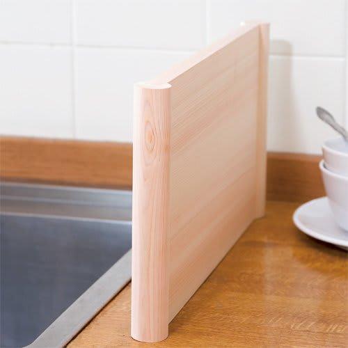 Umezawa Wooden Cutting Board, Hinoki, Large, 42 x 24 x 3 cm, Floating, Made in Japan, 411563
