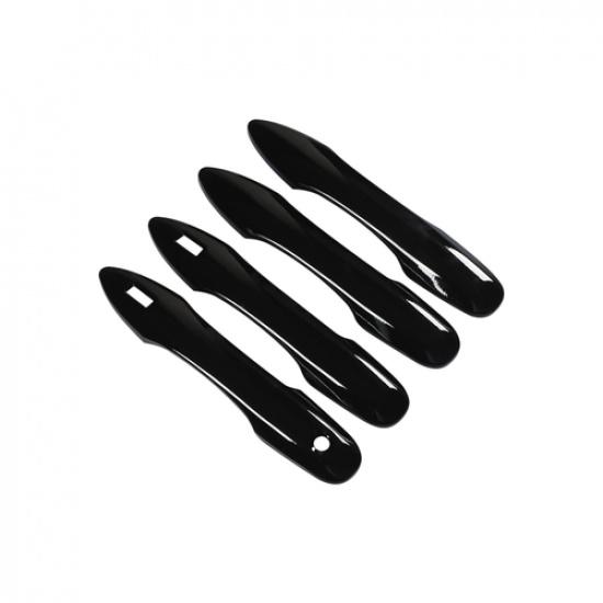 Bright black Side Car Door Handles Cover Trim 4pcs For Toyota Corolla -2025