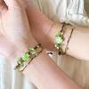 Vintage Four-Leaf Clover Lucky Hand-Woven Bracelet For Women Fine Fashion Party Jewelry Gifts