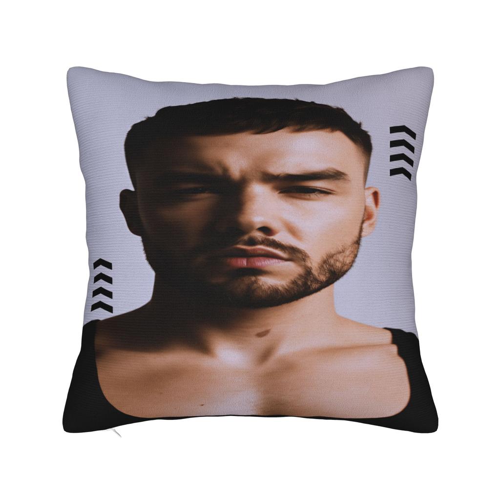 L-Liam Payne Sänger Kissenbezug Weiche Kissenhülle Moderne Kissenbezüge für Wohnzimmerstuhl