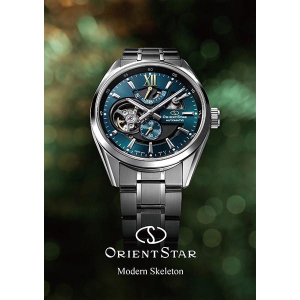 Orient Men's RK-AV0114E (STAR Men's Metal Band Modern Skeleton) Round Watch Stainless Steel