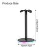Aluminium Headphone Stand Rack LED Light Space Saving Desktop Display Earphone Mount Hanger Headset Support Stand