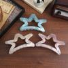 Ice Through Acrylic Star Grab Clip Fashion High-End Girl Daily Hair Disc Shark Clip Hair Grab