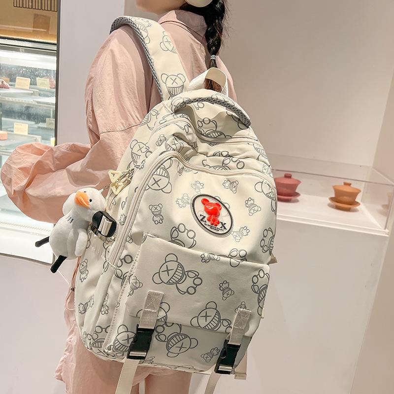 Children Elementary School Students Girls Junior High School Students Printed Backpack College Students High School Students Backpack
