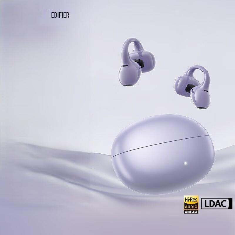 EDIFIER Lolli Clip AI Smart Open-Ear Bluetooth Headphones