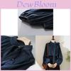 Designer Bowknot Denim Shirt With 3d Pattern And Lantern Sleeves For Spring Casual Wear