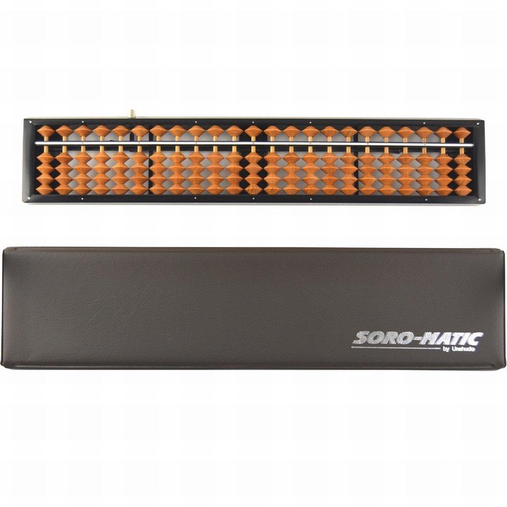 Unshudo Solomatic 23-digit Abacus USM-150 with Beaded Edges