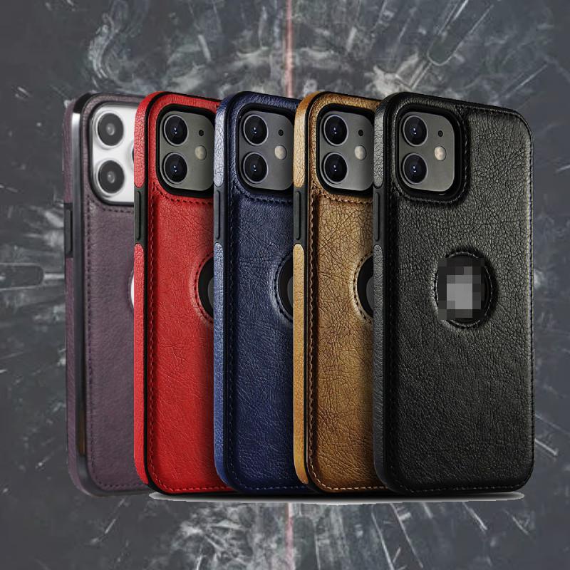 Chic Faux Leather Iphone 16 Case Versatile Protection With Magnetic Closure Design